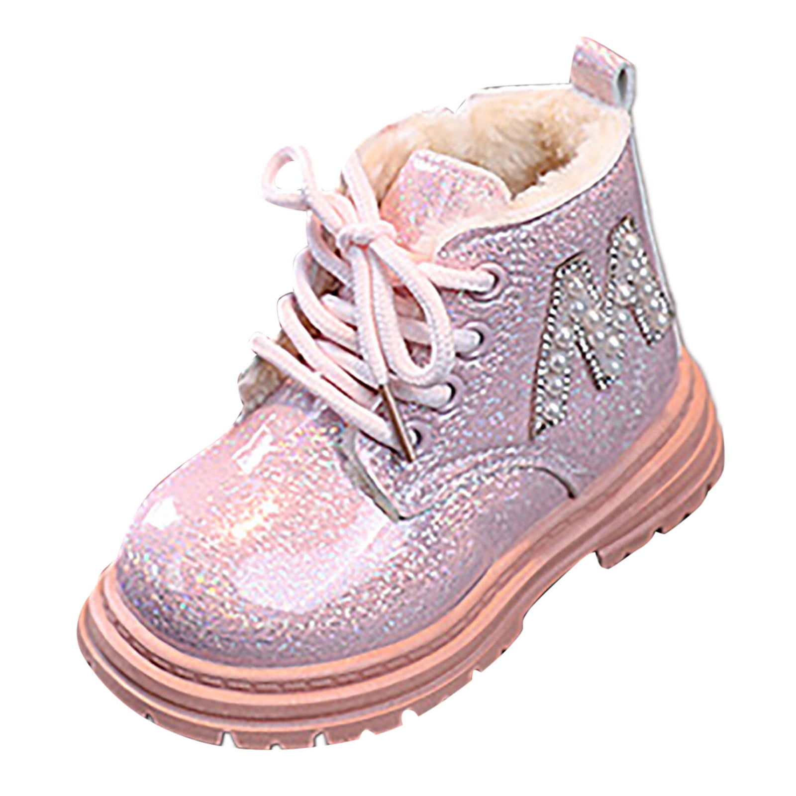 Toddler Girl Boots,Boys and Girls Mesh Lace Shoes Fashion Mesh Lace