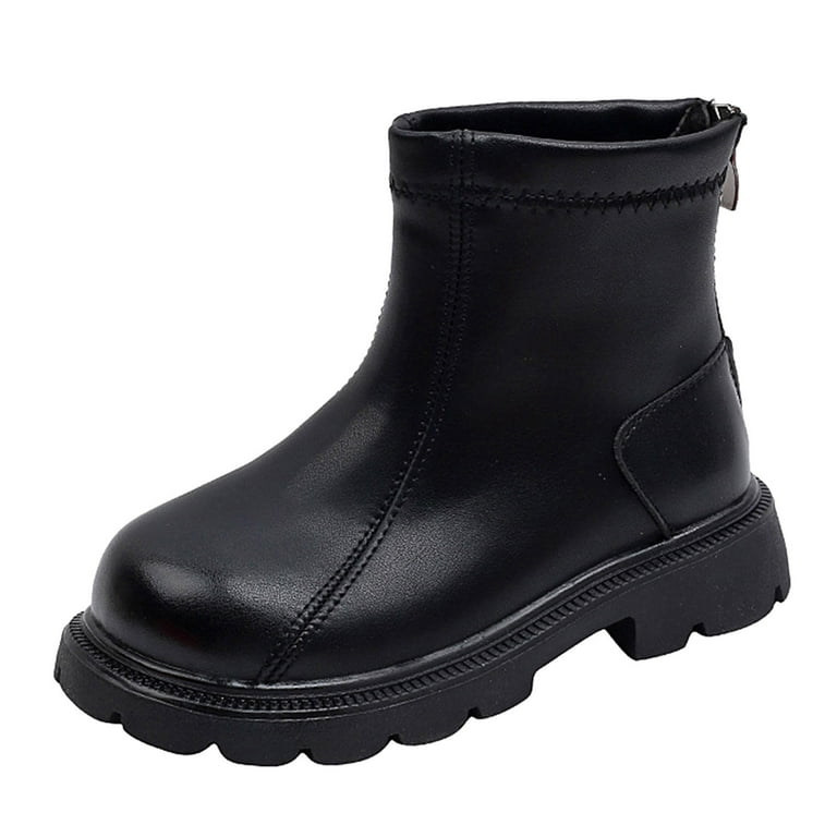 Toddler Girl Boots Size 7 Fashion Spring and Autumn Children S
