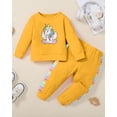 thumbnail image 1 of Toddler Girl Clothes Fall Winter Jogging Outfit Little Girl Unicorn Sweatsuit+ Pants Set Baby Sweatshirt Clothing 1-5Y, 1 of 5