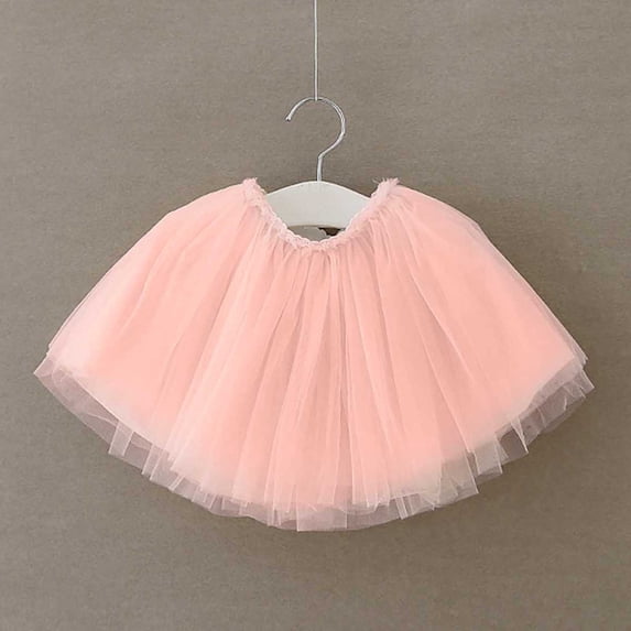 Toddler Girl Dress Girls Pink Tutu Skirt Tulle Skirt Fluffy Skirt Cute Baby Girl Clothes 3-4 Years