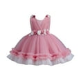 thumbnail image 1 of Toddler Girl Dress New Puffy Cake Princess Flower First Birthday Party Toddler Girls ,Size 3 Years-4 Years, 1 of 5