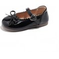 thumbnail image 1 of Toddler Girl Dress Shoes Bow Knot Mary Jane Flat Shoes Little Girl Wedding Party School Church Shoes, 1 of 6