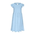 thumbnail image 1 of Toddler Girl Dress Trendy 14-16 Years elastic Waist Lightweight and Breezy Design Clothes Set, 1 of 5