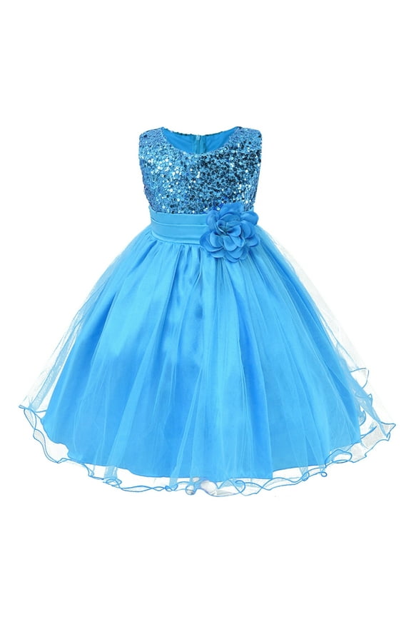 Toddler Girl Dresses 3T Kids Toddler Baby Girls Spring Summer Print Sleeveless Princess Dress Party Clothing Holiday Dresses For Girls 3-4 Years