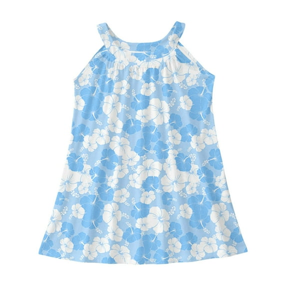 Toddler Girl Dresses Beach Swim Cover Up Sleeveless Tank Dress