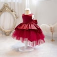 thumbnail image 1 of Toddler Girl Dresses Girls Formal Dresses Red Girls Dress Long Dresses for Girls Dresses Size 2-3Y, 1 of 4