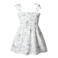 thumbnail image 1 of Toddler Girl Dresses Kids Baby Fruit Animal Floral Beach Clothes for Girls Size 1-2T, 1 of 3