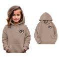 thumbnail image 1 of Toddler Girl Hoodie Valentines Sweatshirt Long Sleeve Heart Sweatshirt Crewneck Pullover Sweatshirt Boys 2-3 Years Clothes, 1 of 4