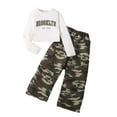 thumbnail image 1 of Toddler Girl Outfits Fall Letter Print Childrens Clothes Girls Size 10-12 Oversize Streetwear Clothing Set for Girls 7-8 Long Sleeve Z03-Camouflage, 8-9 Years, 1 of 3