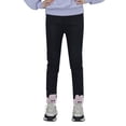 thumbnail image 1 of Toddler Girl Pants Casual Jeans Elastic Waist Denim Wide Leg Trousers Pants for Girls, 1 of 6