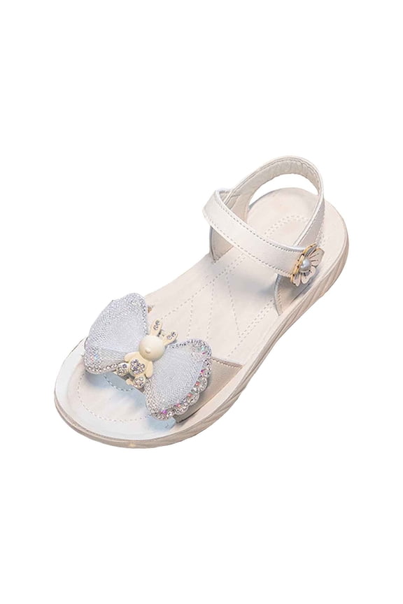 Toddler Girl Sandals Beach Slides for Girls Breathable Lightweight Casual Outdoor School Shoes Kids Ages 4-12 Years Comfortable Summer Footwear Daily Wear Play