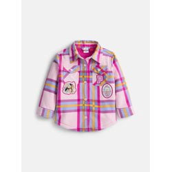 Disney Princess Toddler Girls Shacket with Long Sleeves, Sizes 2T-5T
