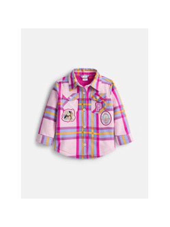 Disney Princess Toddler Girls Shacket with Long Sleeves, Sizes 2T-5T