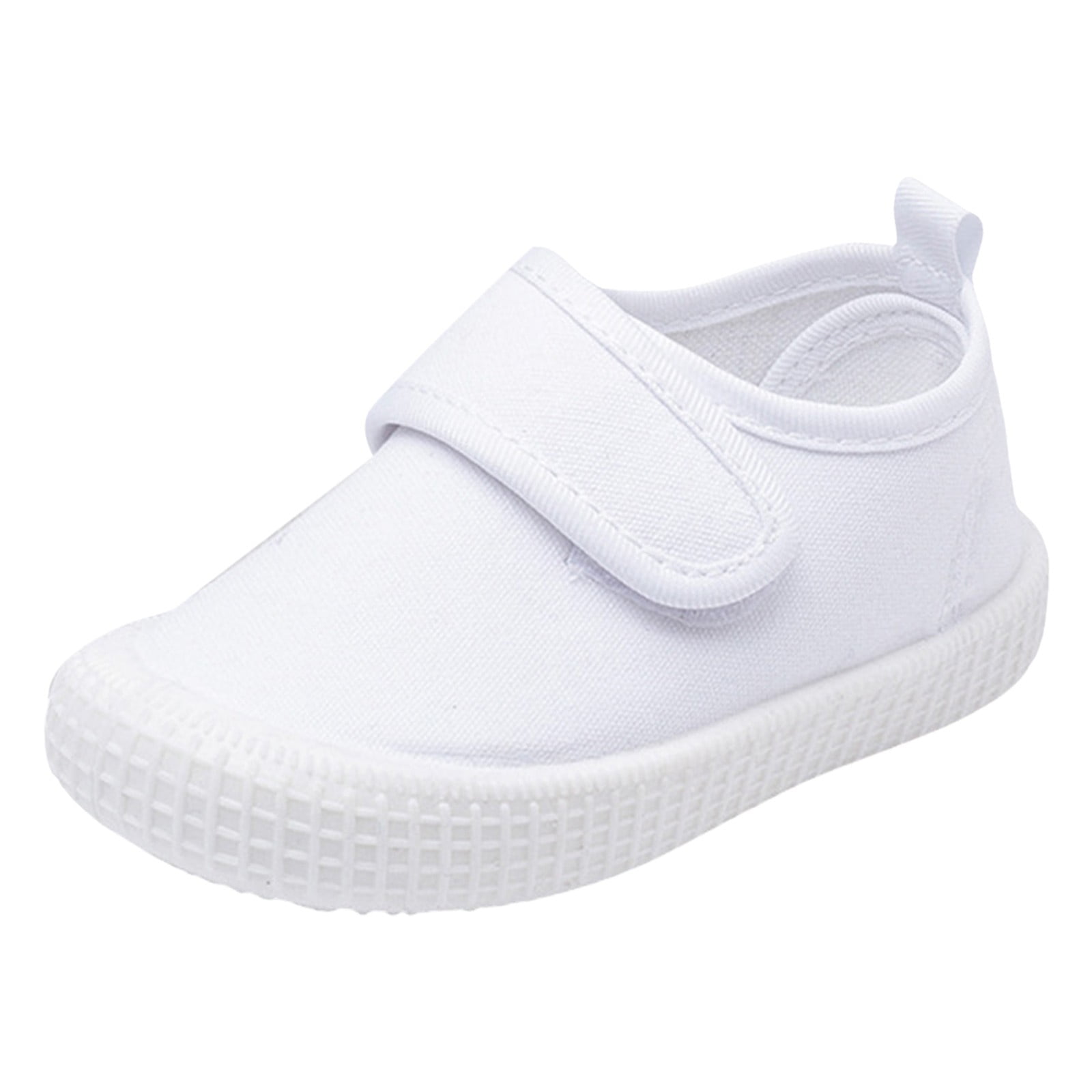 Toddler Girl Shoes Comfortable Soft Soled Flat Casual Shoes Cartoon Canvas Shoes Girls' Sneakers,Size 2 Years-2.5 Years