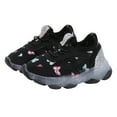 thumbnail image 1 of Toddler Girl Shoes Floor Socks Cartoon Pig Patchwork Color Mesh Breathable Outwear Kid Shoes, 1 of 5