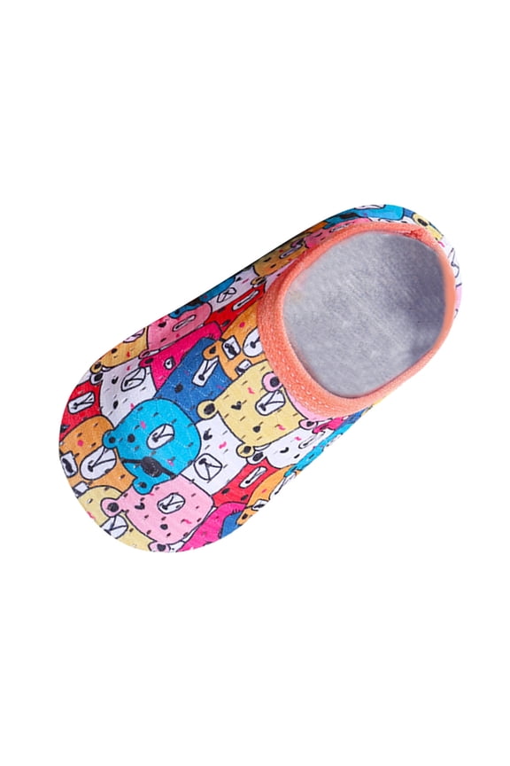 Toddler Girl Shoes Kids Cartoon Animal Prints Mesh Barefoot Aqua Non Floor Socks Shoes Toddler Girl Sneakers Red 4 Years-6 Years