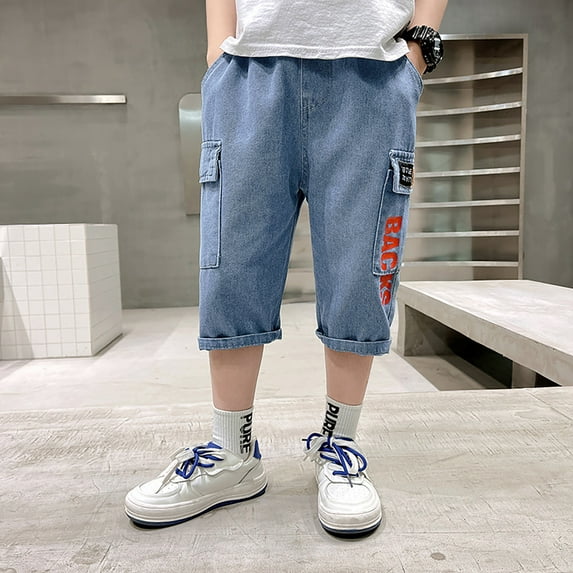 Toddler Girl Shorts Elastic Waist Wide Leg Pull-On Boys Sports Shorts Girls Soccer Shorts 6-7 Years
