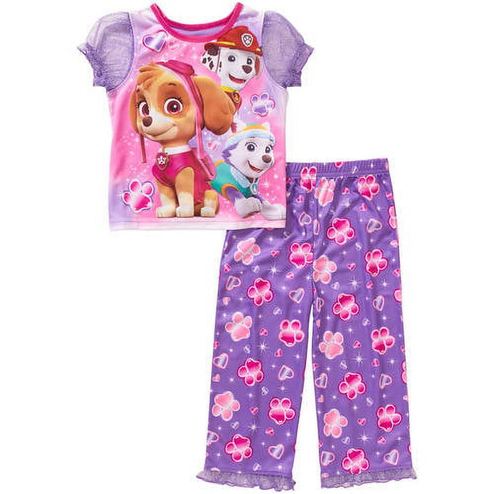 Paw Patrol Girls Skye Hooded Sleepsuit 2-3 Years / Pink | Discounts On - View #11