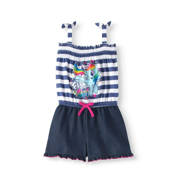 Toddler Girl Sleeveless Tank Shorts Romper