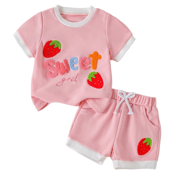 Toddler Girl Summer Outfit Bows Ruffled Plaid Tank Tops and Shorts 2pcs Set Baby Clothes Girls Summer Set 1-4 Years,3-4 Years