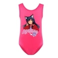thumbnail image 1 of Toddler Girl Swimsuit One Piece Bathing Suit Aphmaus Cute Hawaiian Beach Swimwear Sunsuit Rash Guard for Kid 2-12 Years, 1 of 2
