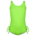 thumbnail image 1 of Toddler Girl Swimsuit Summer Sleeveless Printing Beach Bathing Casual Suit Girls' Swimwear Green 7-8 Years, 1 of 4