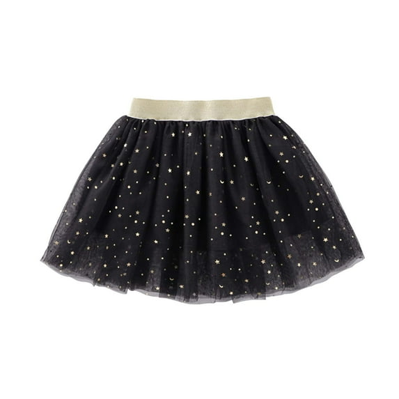 Toddler Girl Tutus Skirt Girls' Layered Tutus, Kids Tulles Birthday Party Dance Skirts, Princess Ballets Dress Skirt Girls Tutus Ballets Skirt Black 5-6Y