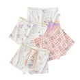 thumbnail image 1 of Toddler Girl Underwear Kids 4Pcs Girls Underwear Casual Cute Cartoon Briefs Shorts Underwear Trunks Toddler Girl Panties Beige 4 Years-5 Years, 1 of 3