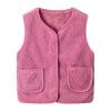 thumbnail image 1 of Toddler Girl Vest 3-4 Years Kids Fleece Thick Vest Sleeveless Turtleneck Fuzzy Zip up Tank Top Coats Boys Girls Padded Lined Winter Waistcoat, 1 of 1