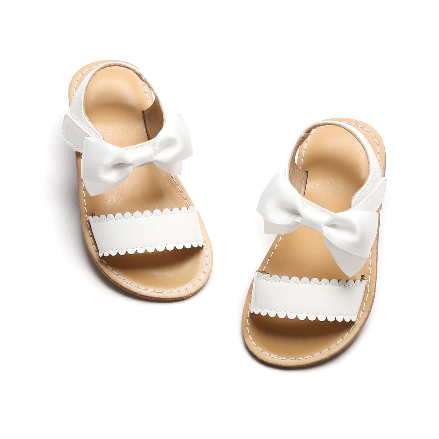 Cute white sales sandals