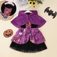 thumbnail image 1 of Toddler Girl Witch Outfit Tulle Dress Girls Witch Outfit Outfit Kids Halloween Outfit Toddler Kids Baby Girls Dress 18-24 Months, 1 of 8