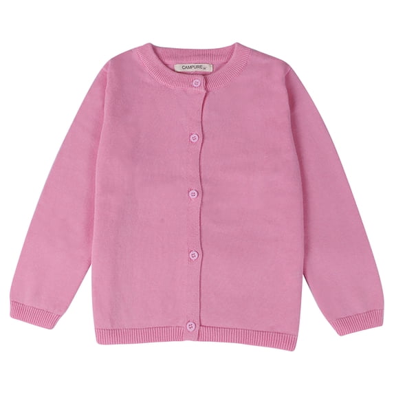 Toddler Girl&boy Baby Infant Kids And Winter Sweater Candy Color Cardigan Solid Color Small Cardigan Children's Sweater