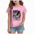 thumbnail image 1 of Toddler Girl's 250 Years America Semiquincentennial V Neck T Shirt Patriotic US Flag Print Casual Stylish Tops Soft Daily Wear Tee for 2026 USA Anniversary Gibobby,2-3 Years,Pink, 1 of 5