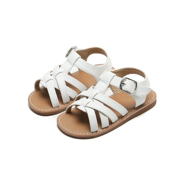 Toddler Girl's Casual Open Toe Princess Flat Summer Sandals (6-12M)