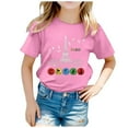 thumbnail image 1 of Toddler Girl's Paris Tshirts Graphic Short Sleeve T-Shirt Kids Sports Fans Gift, 1 of 3