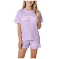 thumbnail image 1 of Toddler Girls 2Pcs Cute Flower Summer Outfits Set – Short Sleeve T-Shirt + Pants Gift Set Summer 2Pcs Gift Outfits Set Girls Summer Set 2-12 Years,9-10 Years, 1 of 4