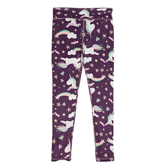 Toddler Girls Active Leggings Footless Trousers Dance Yoga Leggings Tights 4–11T