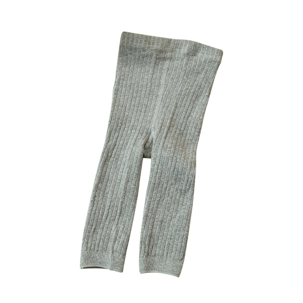 Valcatch Baby Ribbed Suspender Tights - Cotton Blend, Footed/Footless, Infant Boy Girl Leggings-866764