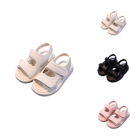 Toddler Girls Beach Shoes and Kids Sandals, Comfortable Casual Party Footwear, Soft Breathable Everyday Walking Shoes for 1-6 Year Children