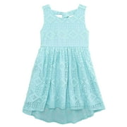 Toddler Girls Blue Lace Sun Dress Sundress 12m