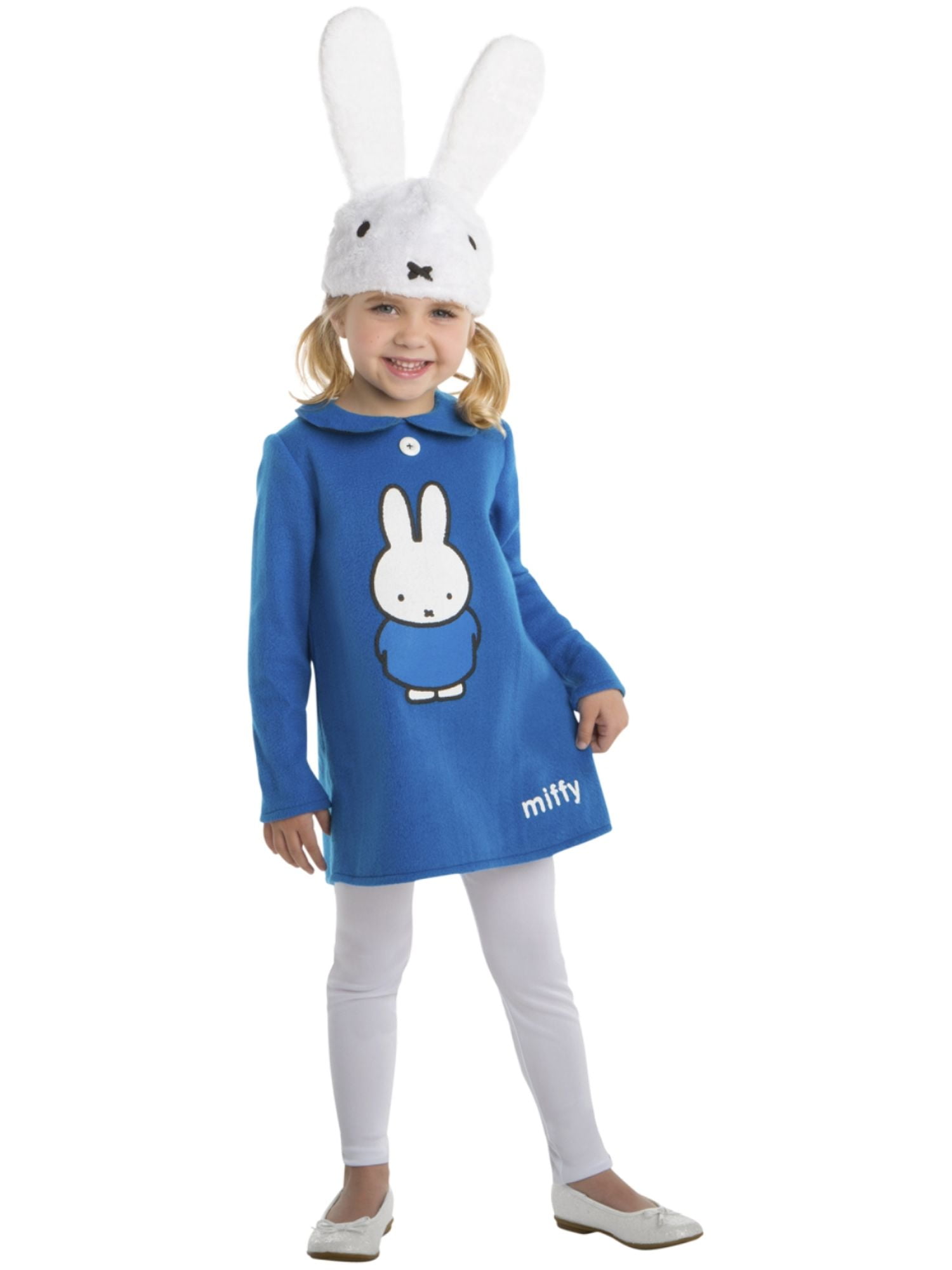 Toddler Girls Blue Miffy's Adventures Halloween Bunny Dress Costume 2T -  Walmart Business Supplies