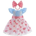 thumbnail image 1 of Toddler Girls Bo Peep Costume Princess Dress Halloween Birthday Party Cosplay Outfits, 1 of 9