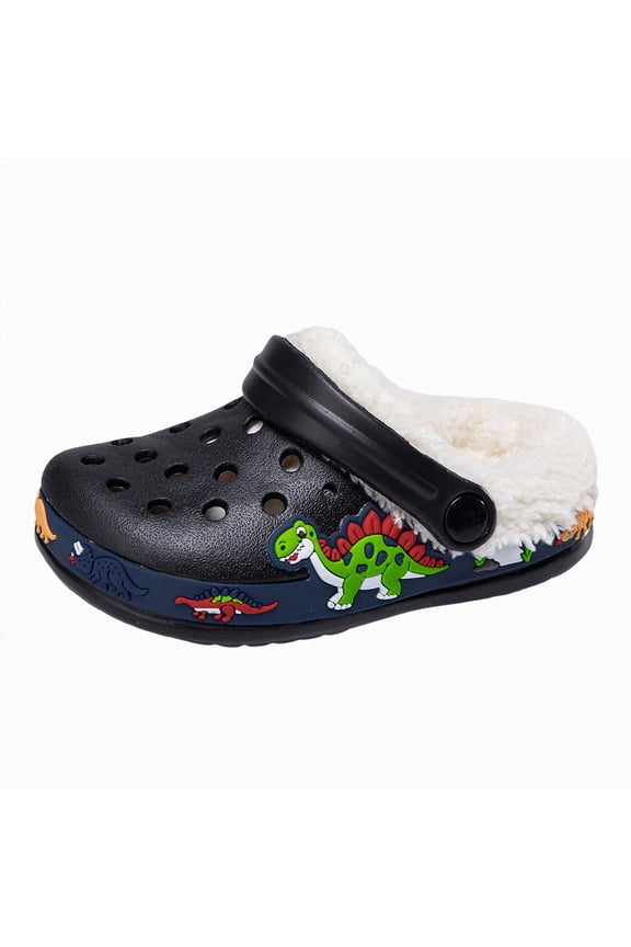 Toddler Girls Boys Bunny Slippers Cute Cartoon Slides Sandals Quick Dry Non-Slip Pool Shower Shoes Lightweight Flip Flops Summer Indoor Outdoor Slides Gibobby,8,Black