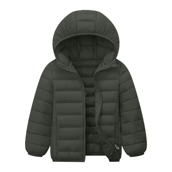 Toddler Girls Boys Down Puffer Jackets Lightweight Waterproof Winter Coat for Kids Insulated Quilted Bubble Hooded Outerwear