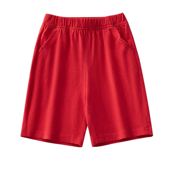 Toddler Girls Boys Kids Sport Solid Spring Summer Shorts Clothes Casual Shorts Fashion Shorts Summer Boy Outfits Boy Summer Clothes Extra Long Athletic Shorts for Little Boys Girl Basketball