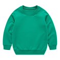 thumbnail image 1 of Toddler Girls Boys Oversized Sweatshirt Soft Plain Basic Crewneck Pullover Tops Baby Cute Causal Tees Long Sleeve Baggy Shirt, 1 of 3