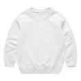 thumbnail image 1 of Toddler Girls Boys Oversized Sweatshirt Soft Plain Basic Crewneck Pullover Tops Baby Cute Causal Tees Long Sleeve Baggy Shirt, 1 of 4
