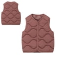 thumbnail image 1 of Toddler Girls Boys Puffer Vest Boys Vest Lightweight Water-Resistant Button Down Cute Jacket Sleeveless Winter Vest 18-24 Months, 1 of 4