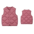 thumbnail image 1 of Toddler Girls Boys Puffer Vest Toddler Boys Winter Vest Light Weight Down Vest with Button Down Cute Jackets with Sleeveless Baby Boy Jacket 2-3 Years, 1 of 4