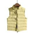 thumbnail image 1 of Toddler Girls Boys Puffer Vest Toddler Winter Vest Lightweight Windproof Down Jacket Sleeveless Baby Girl Jacket for Little Girls 9-10 Years, 1 of 4